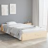 vidaXL Bed Frame without Mattress Solid Wood 90x200 cm