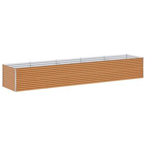 vidaXL Garden Raised Bed Light Brown 485 x 100 x 68 cm