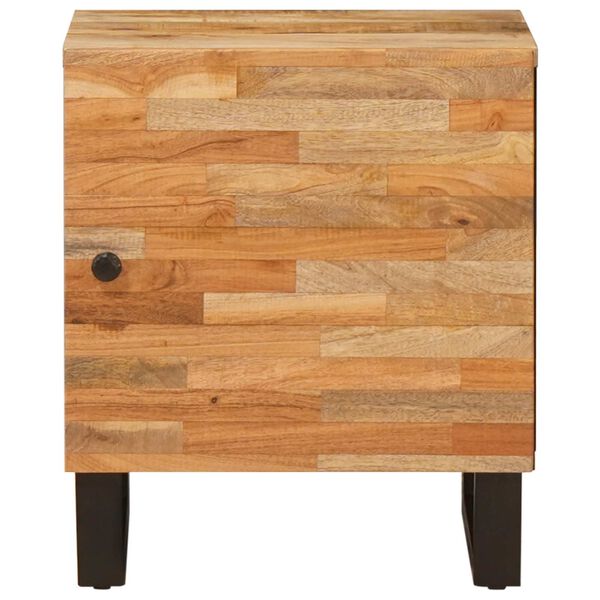 vidaXL Bedside Cabinet Brown 40 x 33 x 46 cm Solid Mango Wood