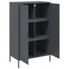 vidaXL Highboard Anthracite 68x39x113 cm Steel