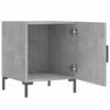 vidaXL Bedside Cabinets 2 pcs Concrete Grey 40x40x50 cm Engineered Wood