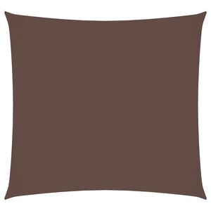 vidaXL Sunshade Sail Oxford Fabric Square 2x2 m Brown