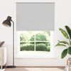 vidaXL Roller Blind Blackout Light Grey 160x210 cm Fabric Width 156.6 cm Polyester