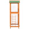 vidaXL Bird Cage 68x62x166 cm Solid Firwood