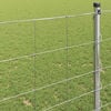 vidaXL Field Fence Silver 50 x 1.2 m Galvanised steel