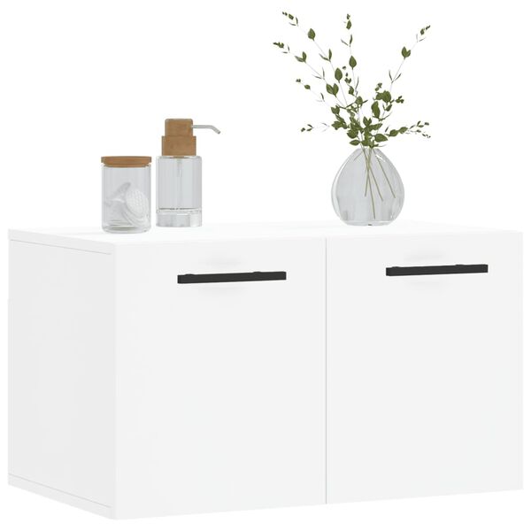 vidaXL Wall Cabinet White 60x36.5x35 cm Engineered Wood