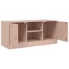 vidaXL TV Cabinet Pink 99x39x44 cm Steel