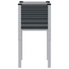 vidaXL Garden Planter Anthracite 45x45x88 cm Steel