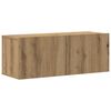 vidaXL 5 Piece TV Cabinet Set Wall-mounted Artisan Oak Engineered Wood