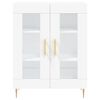 vidaXL Highboard White 69.5x34x180 cm Engineered Wood
