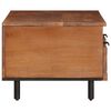 vidaXL Coffee Table with Drawer Brown 80 x 54 x 40 cm Solid Mango Wood