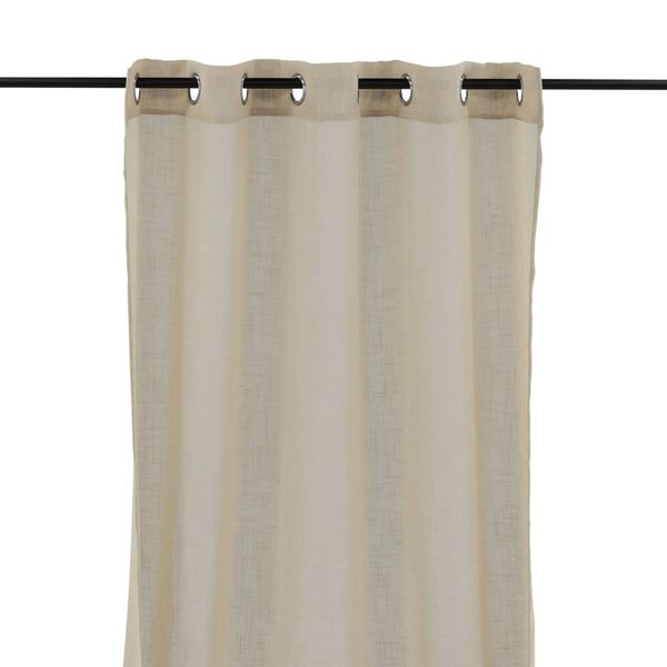 Venture Home Curtain Kaya 240x140 cm Polyester Beige