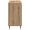 vidaXL Storage Cabinet 2 pcs Artisan Oak 60 x 35 x 70 cm
