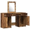 vidaXL Dressing Table with Door Brown 50 x 41 x 135 cm Engineered Wood