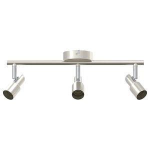 vidaXL Ceiling Spotlight Nickel 39 x 10.5 x 10.5 cm Steel