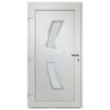 vidaXL Front Door White 108x200 cm