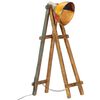 vidaXL Floor Lamp Multicolour E27 Solid Wood Mango