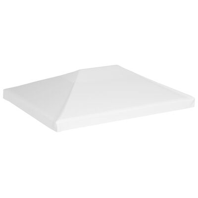 vidaXL Gazebo Top Cover 270 g/m² 4x3 m White