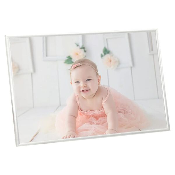 vidaXL Photo Frames Collage 3 pcs for Wall or Table Silver 70x90cm MDF