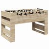 vidaXL Football Table 2 pcs Sonoma Oak 146.5 x 74 x 85 cm