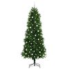vidaXL Christmas Tree with 300 LEDs with Stand Green 240 cm PE