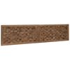 vidaXL Bed Headboard Natural Solid Teak Wood