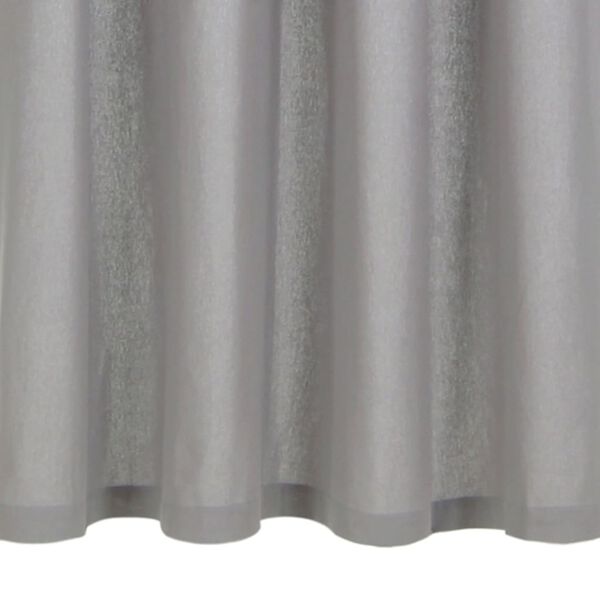 vidaXL Curtains with Metal Rings 2 pcs Cotton 140x175 cm Grey