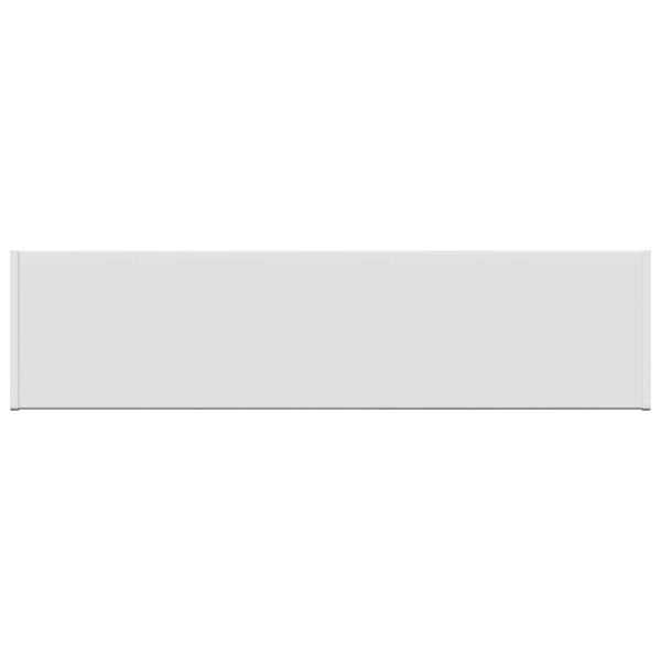 vidaXL Window Sill White 100 x 25 x 4.5 cm PVC