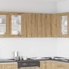 vidaXL Kitchen Wall Cabinet Lyon&nbsp;Artisan Oak&nbsp;60x31x60 cm Engineered Wood