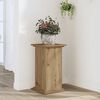 vidaXL Plant Stand Artisan Oak 33x33x60 cm Engineered Wood