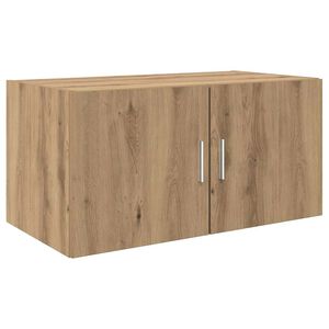 vidaXL Wall Cabinet Artisan oak 80 x 42.5 x 40 cm Engineered wood