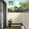 vidaXL Balcony Screen Cream 110 x 500 cm Oxford Fabric