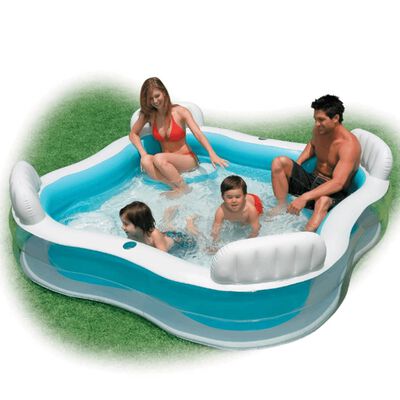 Intex Inflatable Swim Center Family Lounge Pool 56475NP