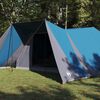 vidaXL Family Tent Folding with Roof Blue and Grey 660 x 456 x 200 cm