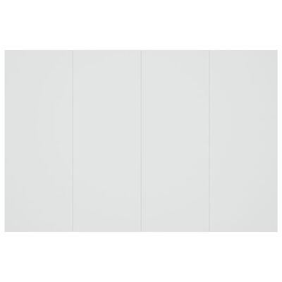 vidaXL Bed Headboard White 120x1.5x80 cm Engineered Wood