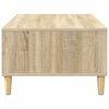 vidaXL Coffee Table Sonoma Oak 103.5 x 60 x 35 cm Engineered Wood