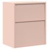 vidaXL Storage Cabinet Pink 60 x 40 x 70 cm Cold-Rolled Steel