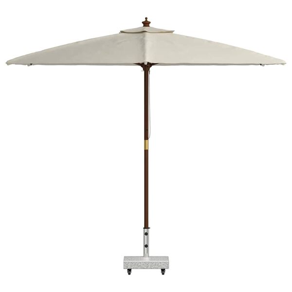 vidaXL Parasol Base Gery 45 x 25 x 45 cm Granite
