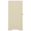 vidaXL Plastic Cabinet 40x43x85.5 cm Wood Design Angora White