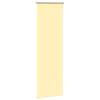 vidaXL Roller Blind Blackout Yellow 55x175 cm Fabric Width 50.7 cm Polyester