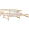 vidaXL Pull-out Day Bed without Mattress 2x(90x190)cm