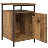 vidaXL Bedside Cabinet Old Wood 40 x 42 x 60cm Engineered Wood
