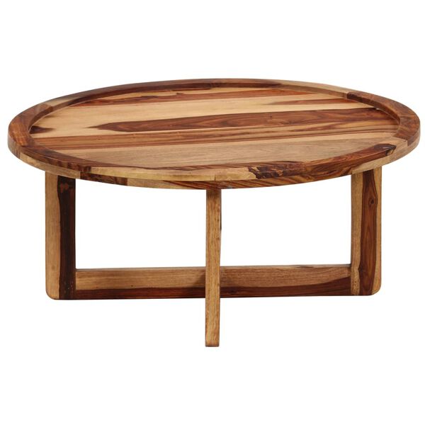 vidaXL Coffee Table 80x35 cm Solid Acacia Wood