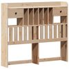vidaXL Bed Frame without Mattress 135x190 cm Double Solid Wood Pine