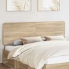 vidaXL Headboard with Headboard Sonoma Oak 200 cm Engineered wood