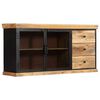 vidaXL Sideboard 150x40x75 cm Solid Mango Wood