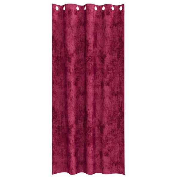 vidaXL Velvet Curtains 2 pcs Wine red 245 x 140 cm Velvet