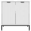 vidaXL Bathroom Sink Cabinet White 60.5 x 33.5 x 61 cm Engineered wood