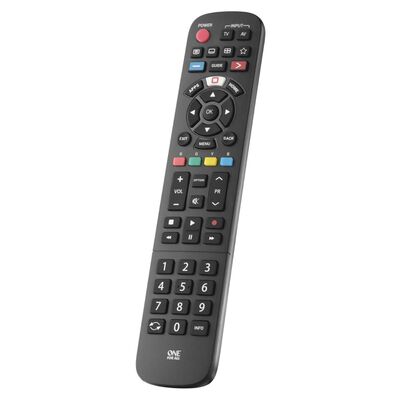 One For All TV Replacement Remote Control Panasonic Black