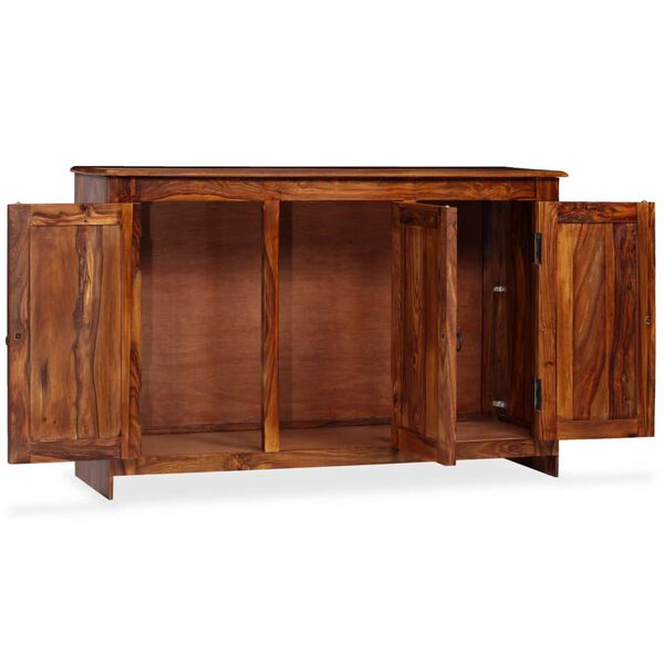 vidaXL Sideboard Solid Acacia Wood 115x35x75 cm